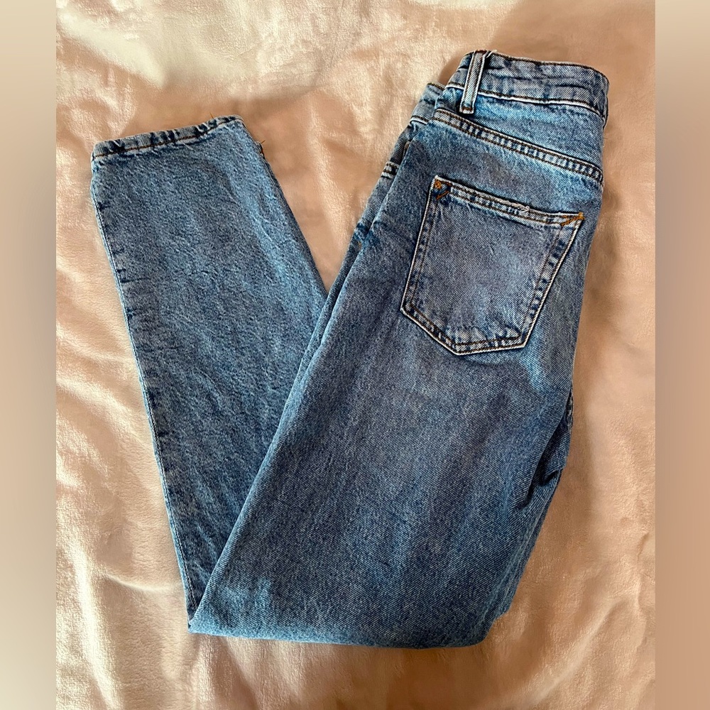 Zara mom jeans